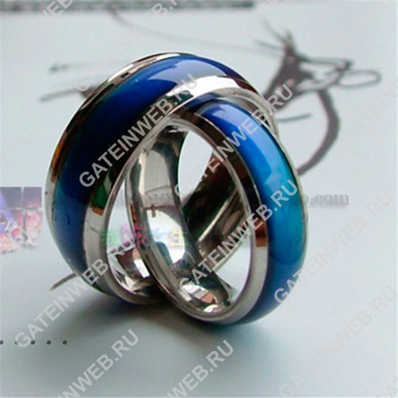 Модное волшебное кольцо с меняющимся цветом 9 US (18.9 RU) 1359570 с меняющ. Цветом