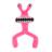Радужные друзья Roblox плюшевая игрушка 27-32см светло розовый rainbow-lightpink-27